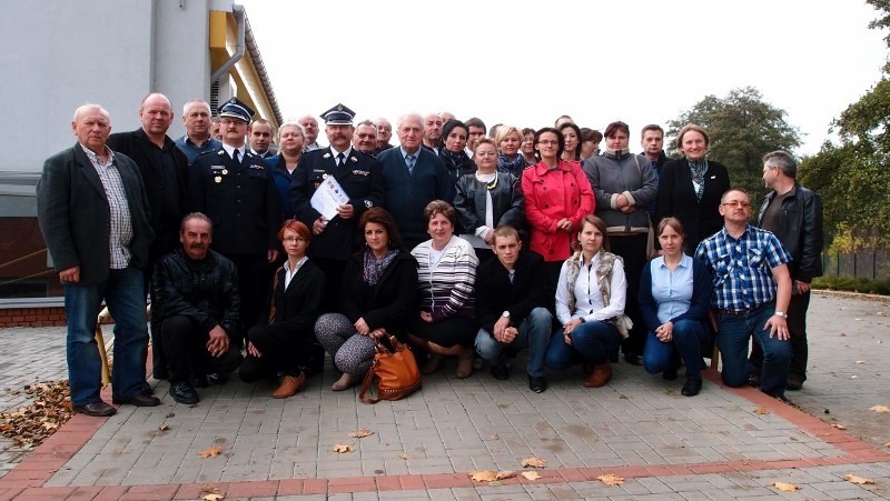 19.10.2013. Uczestnicy warsztatw dla kronikarzy OSP w Starym Miecie