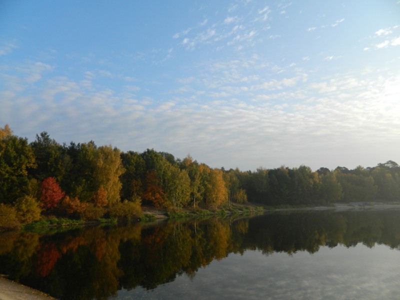 Zalew na Pokrzywnicy w Szaem zmieni w latach 70-tych krajobraz gminy. Fot. J. Miluka-Stasiak