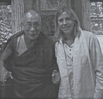 XIV Dalajlama Tybetu i Aneta Naszyska